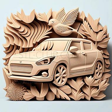 3D model Suzuki Swift (STL)